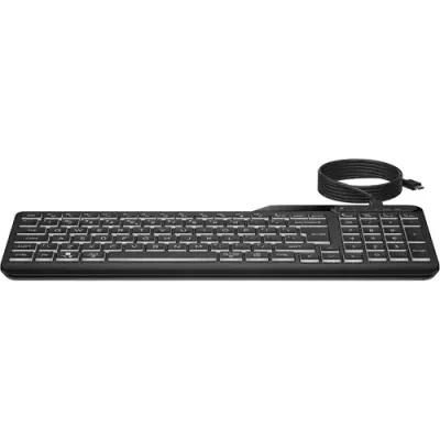 HP 400 Backlit Wired Keyboard - Thumbnail 2