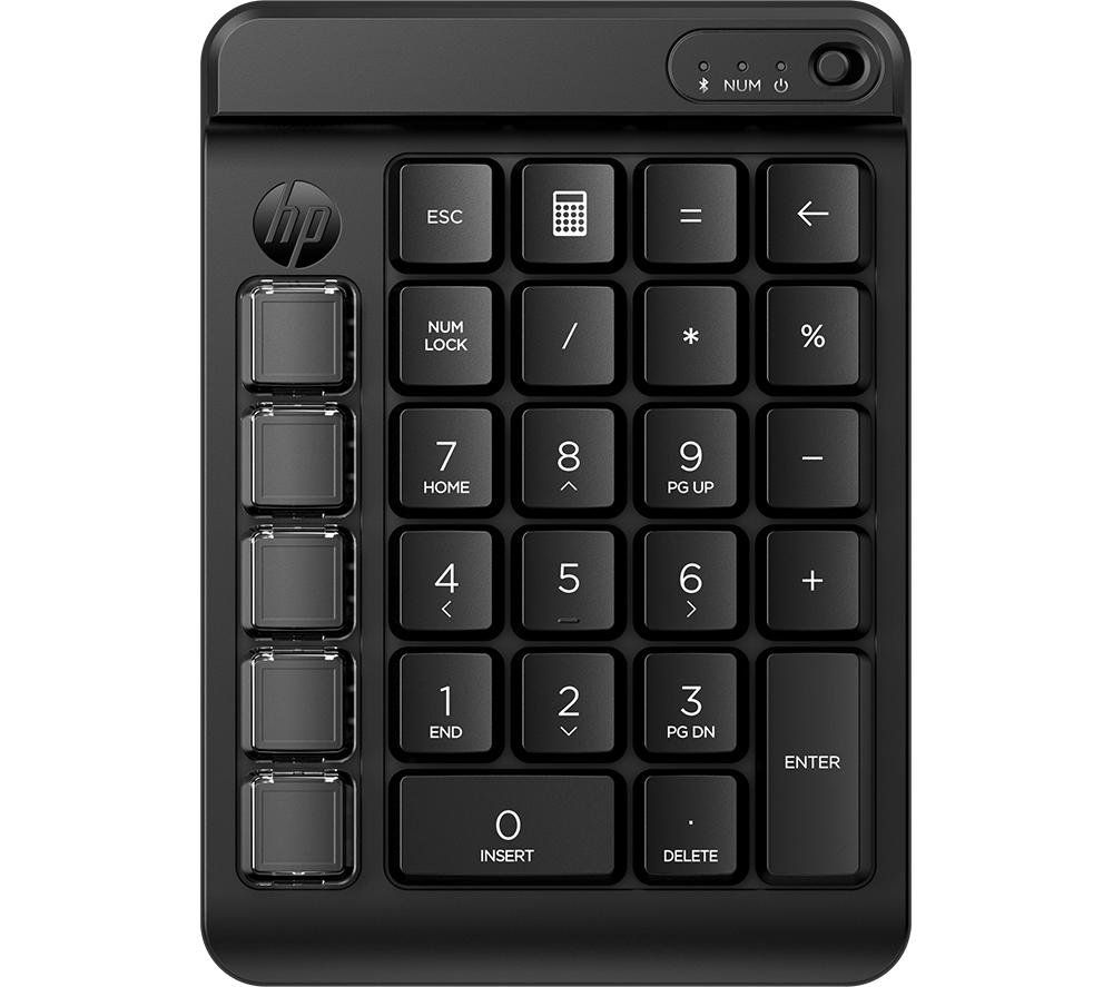 HP 430 Wireless Mechanical Numpad - Black, Black - Image 1