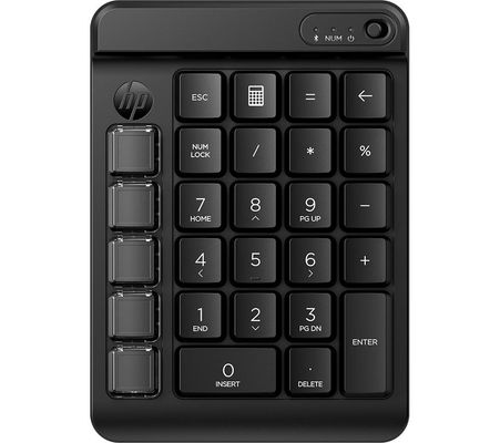 HP 430 Wireless Mechanical Numpad - Black, Black