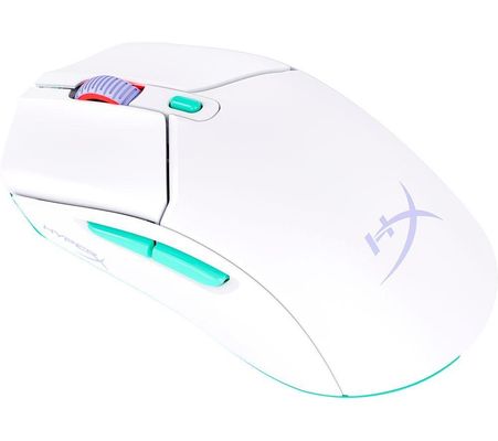 Hyperx Pulsefire Haste 2 Coreu0026tradeRGB Wireless Optical Gaming Mouse - White, White