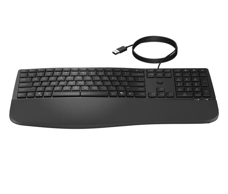 HP 485 Comfort Wired Keyboard - Image 1