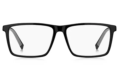 Tommy Hilfiger Mężczyzna Tommy Hilfiger TH 2198 807 Oprawki optyczne Acetat Czarny Kwadratowy Normalna - Thumbnail 2