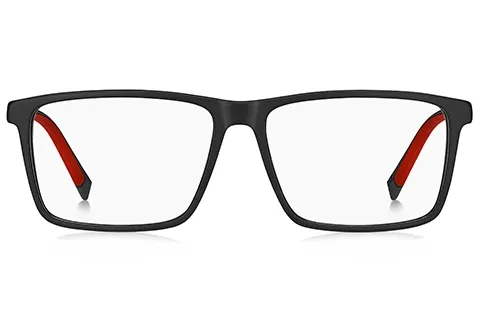 Tommy Hilfiger Mężczyzna Tommy Hilfiger TH 2198 OIT Oprawki optyczne Acetat Czarny Kwadratowy Normalna - Thumbnail 2
