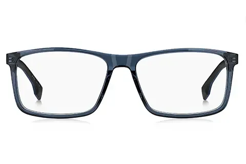 Hugo Boss Mężczyzna Hugo Boss BOSS 1768/G PJP Oprawki optyczne Acetat Niebieski Kwadratowy Normalna - Thumbnail 2