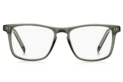 Tommy Hilfiger Mężczyzna Tommy Hilfiger TH 2189 1ED Oprawki optyczne Acetat Zielony Kwadratowy Normalna - Thumbnail 2