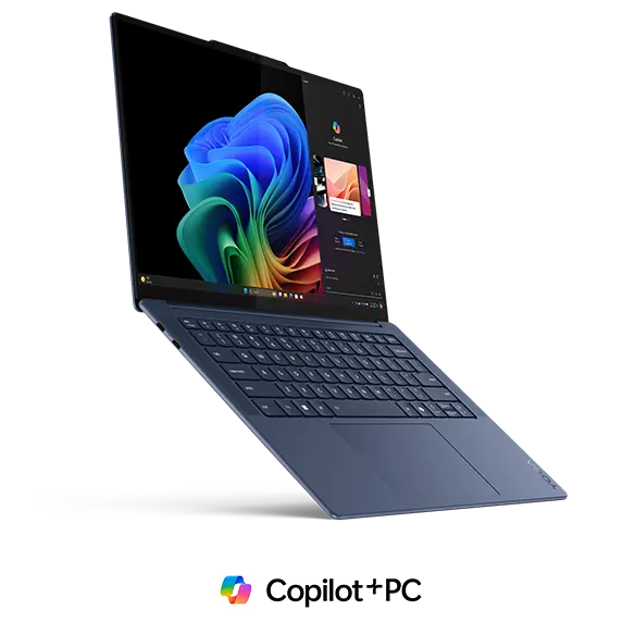 LENOVO Yoga Slim 7X 14" Laptop, Copilot PC - Snapdragon X Elite, 1 TB SSD, Cosmic Blue, Blue - Image 1