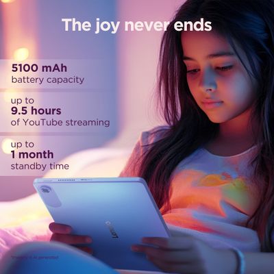 LENOVO Tab 10.1" Tablet - 64 GB, Luna Grey, Silver/Grey