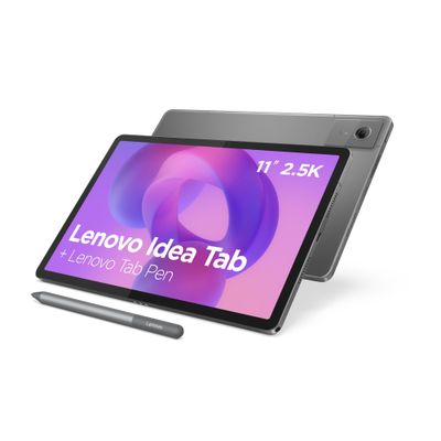 LENOVO Idea Tab 11" Tablet - 128 GB, Luna Grey, Silver/Grey