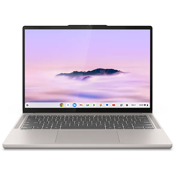 Lenovo Chrome 14M9610 MediaTek Kompanio Ultra 910 Laptop 35.6 cm (14") Touchscreen WUXGA 16 GB LPDDR5x-SDRAM 256 GB UFS Wi-Fi 7 (802.11be) ChromeOS Grey English - Image 1