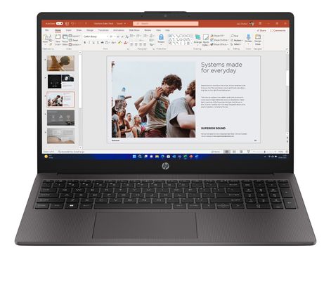 HP 250 G10 Intel® Core™ i5 i5-1334U Laptop 39.6 cm (15.6") Full HD 8 GB DDR4-SDRAM 256 GB SSD Wi-Fi 6 (802.11ax) Windows 11 Pro Black