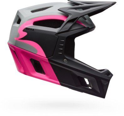 Bell Full-Air MIPS Full Face Helmet - Grey / Pink, M (55-57cm)