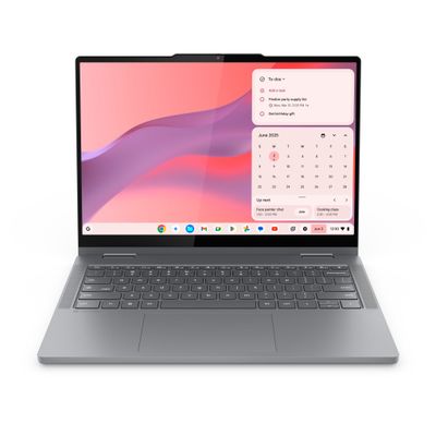 LENOVO 83LN000BUK 14" 2 in 1 Chromebook Plus - Intel®Core 3 N355, 128 GB UFS, Grey, Silver/Grey