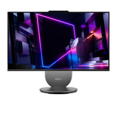LENOVO Yoga AIO 27" All-in-One PC - Intel®Core Ultra 5, 512 GB SSD, Grey, Silver/Grey