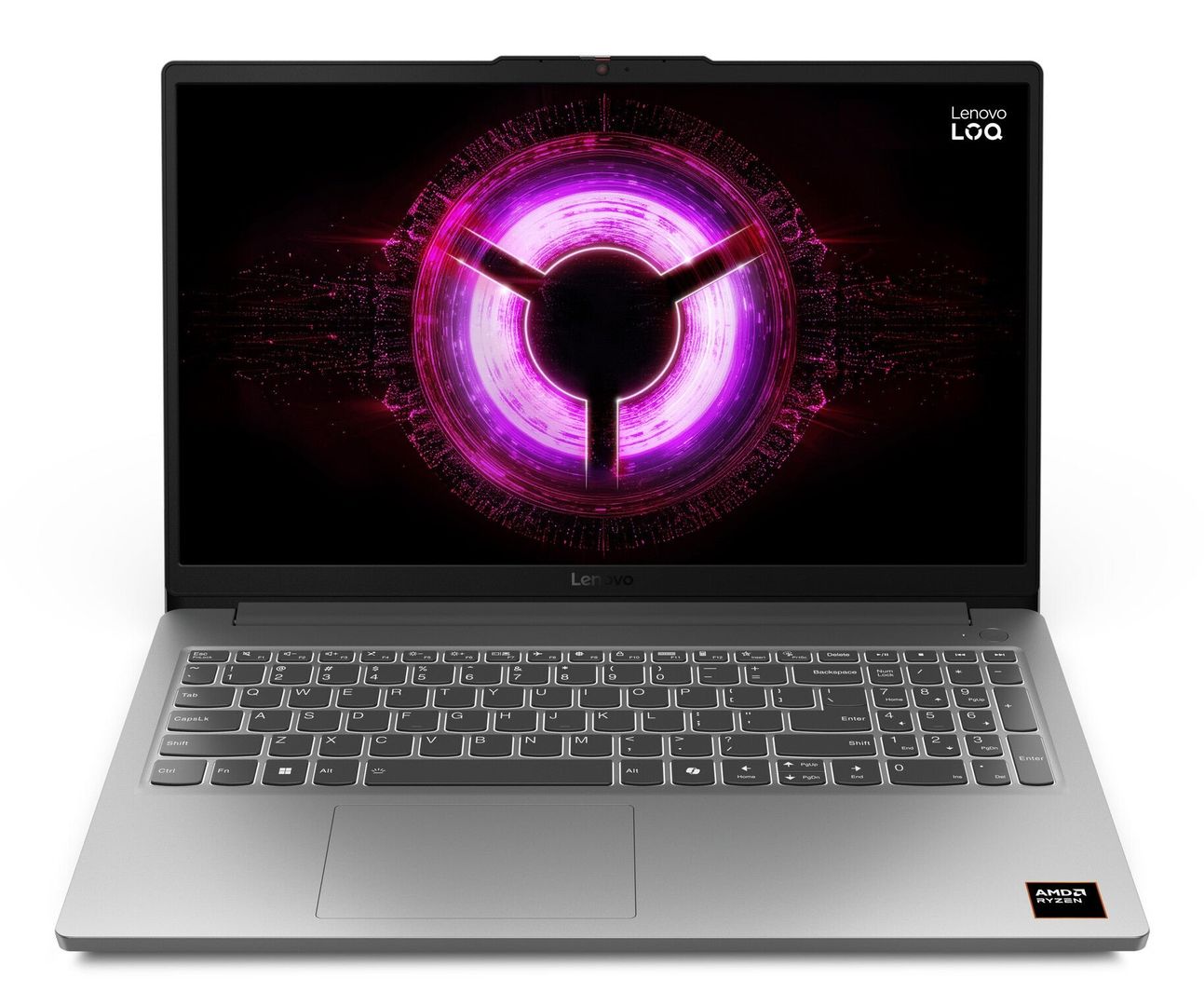 LENOVO LOQ 15.6" Gaming Laptop - AMD Ryzen™ 7, RTX 3050, 1 TB SSD, Silver/Grey - Image 1