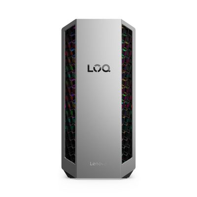 LENOVO LOQ Gaming PC - AMD Ryzen™ 7, RTX 5050, 1 TB SSD, Black,Silver/Grey - Thumbnail 2