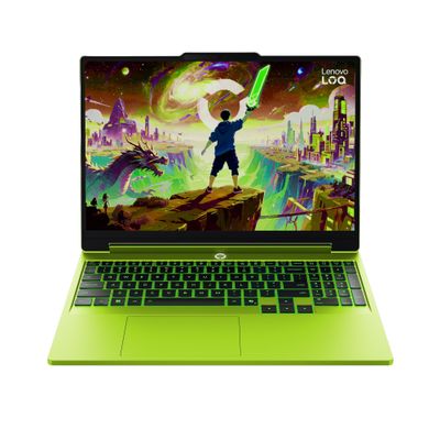 LENOVO LOQ 15.3" Gaming Laptop - AMD Ryzen™ 7, RTX 5050, 512 GB SSD, Green