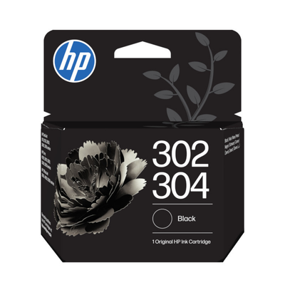 HP 302 / 304 Black Ink Cartridge - Black