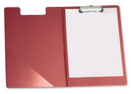 5Star 913683 clipboard A4 PVC Red