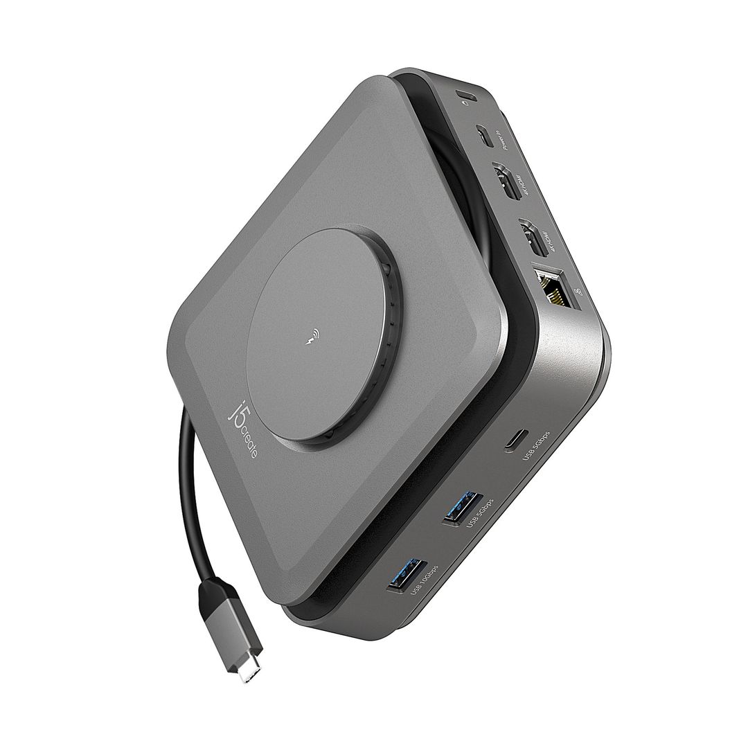 j5create JCD3199 USB-C Dock Dual 4K HDMI Space Grey - Image 1