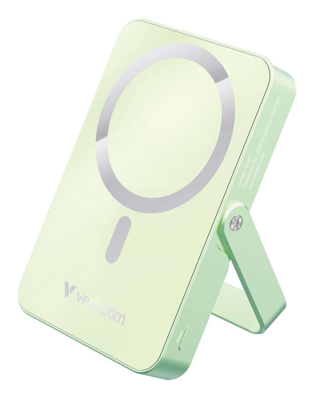 Verbatim Charge 'n' Go Magnetic Wireless Power Bank with sta - Image 1
