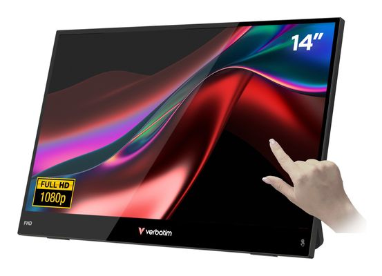 Verbatim Portable 14" FHD Touch Monitor LIGHT