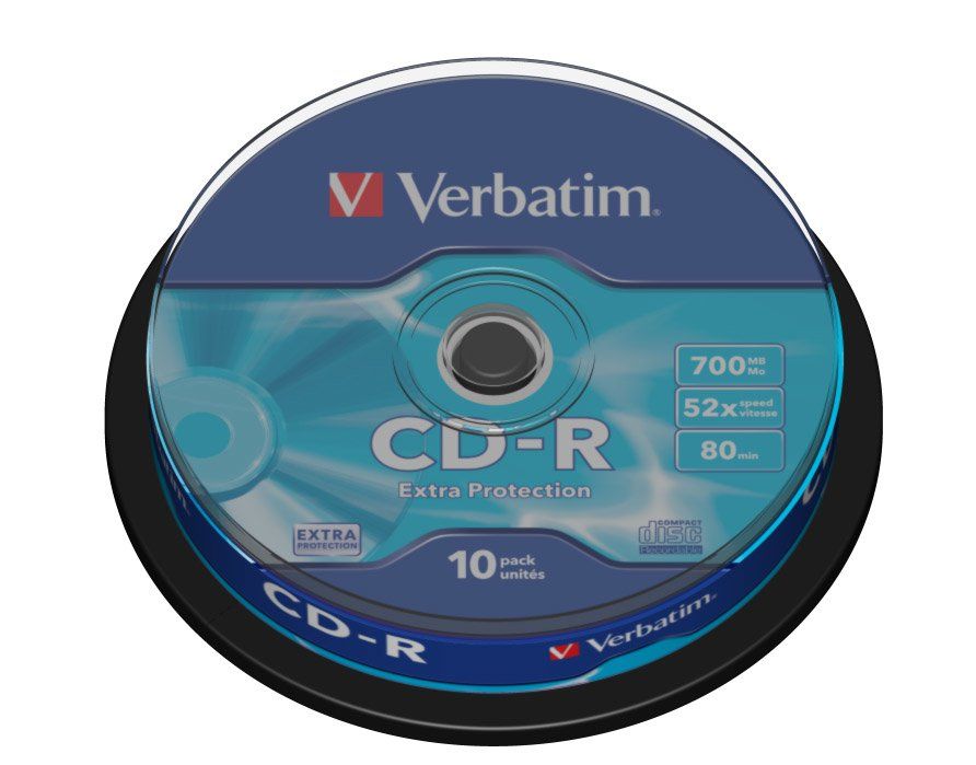 Verbatim CD-R Extra Protection 700 MB 52x 10 pc(s) - Image 1