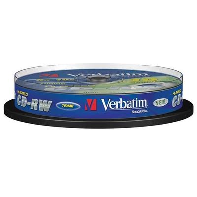 Verbatim CD-RW 12x 700 MB 10 pc(s)