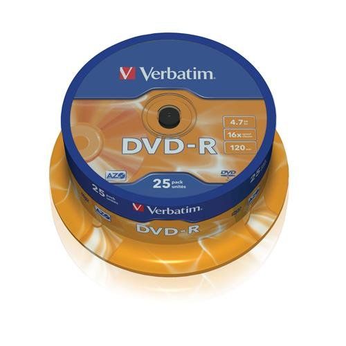 Verbatim 43667 4.7 GB DVD-R 25 pc(s) - Image 1