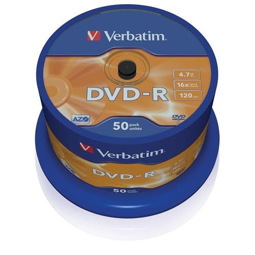 Verbatim DVD-R Matt Silver 4.7 GB 50 pc(s) - Image 1