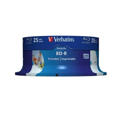 Verbatim 43811 blank Blu-Ray disc BD-R 25 GB 25 pc(s) - Image 1