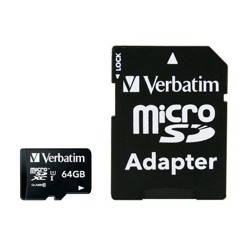 Verbatim Premium 64 GB MicroSDXC Class 10 - Image 1