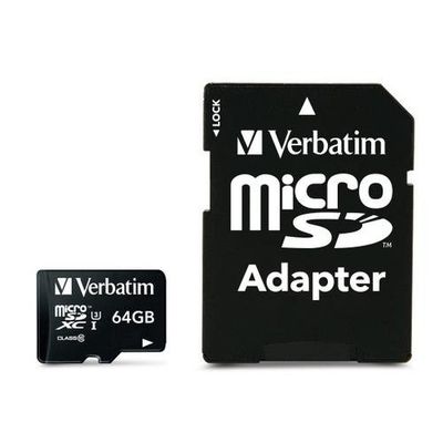 Verbatim Pro 64 GB MicroSDXC UHS Class 10