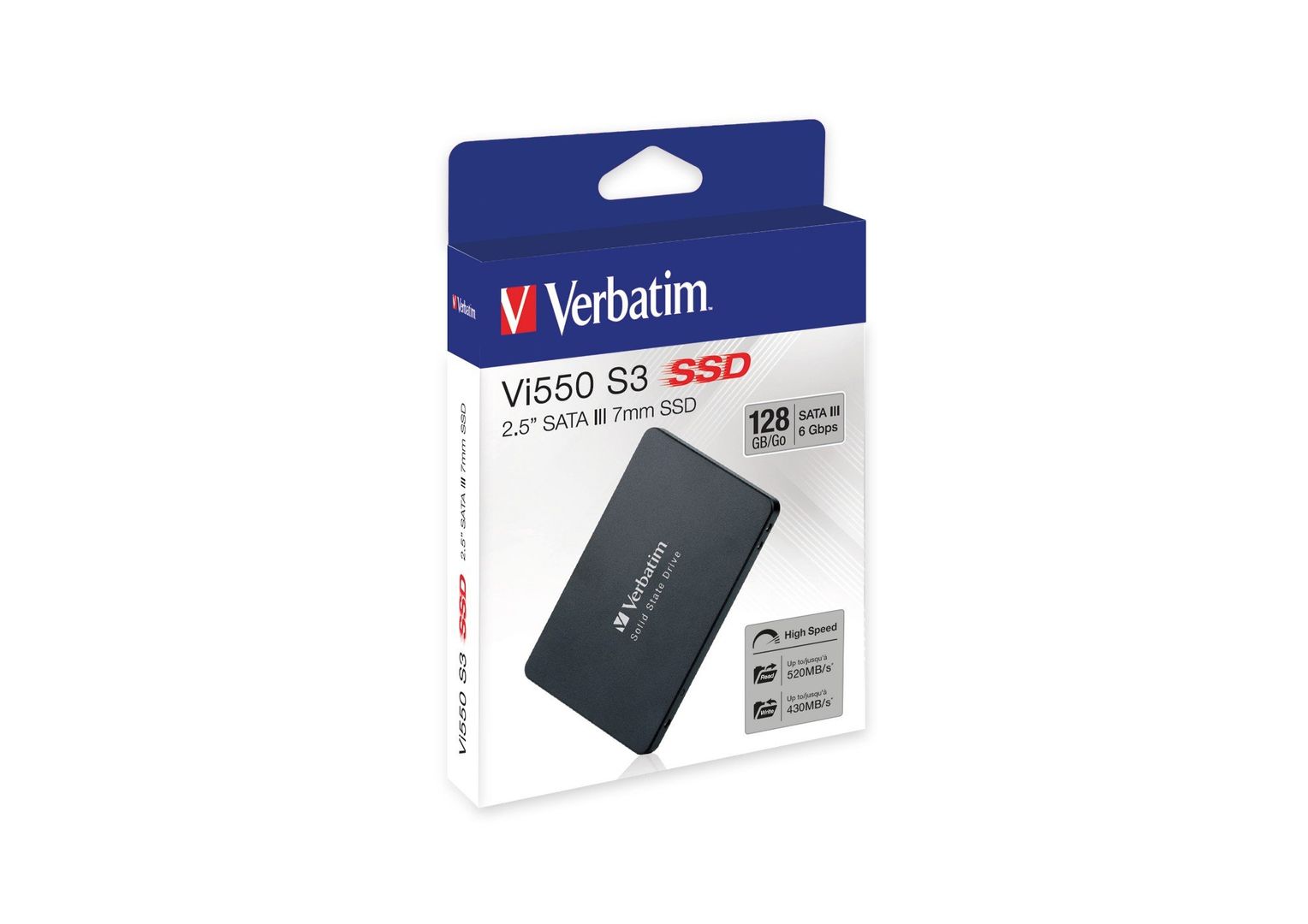 Verbatim Vi550 S3 SSD 128GB - Image 1