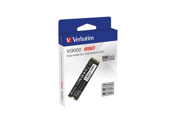 Verbatim Vi3000 PCIe NVMe M.2 SSD 256GB