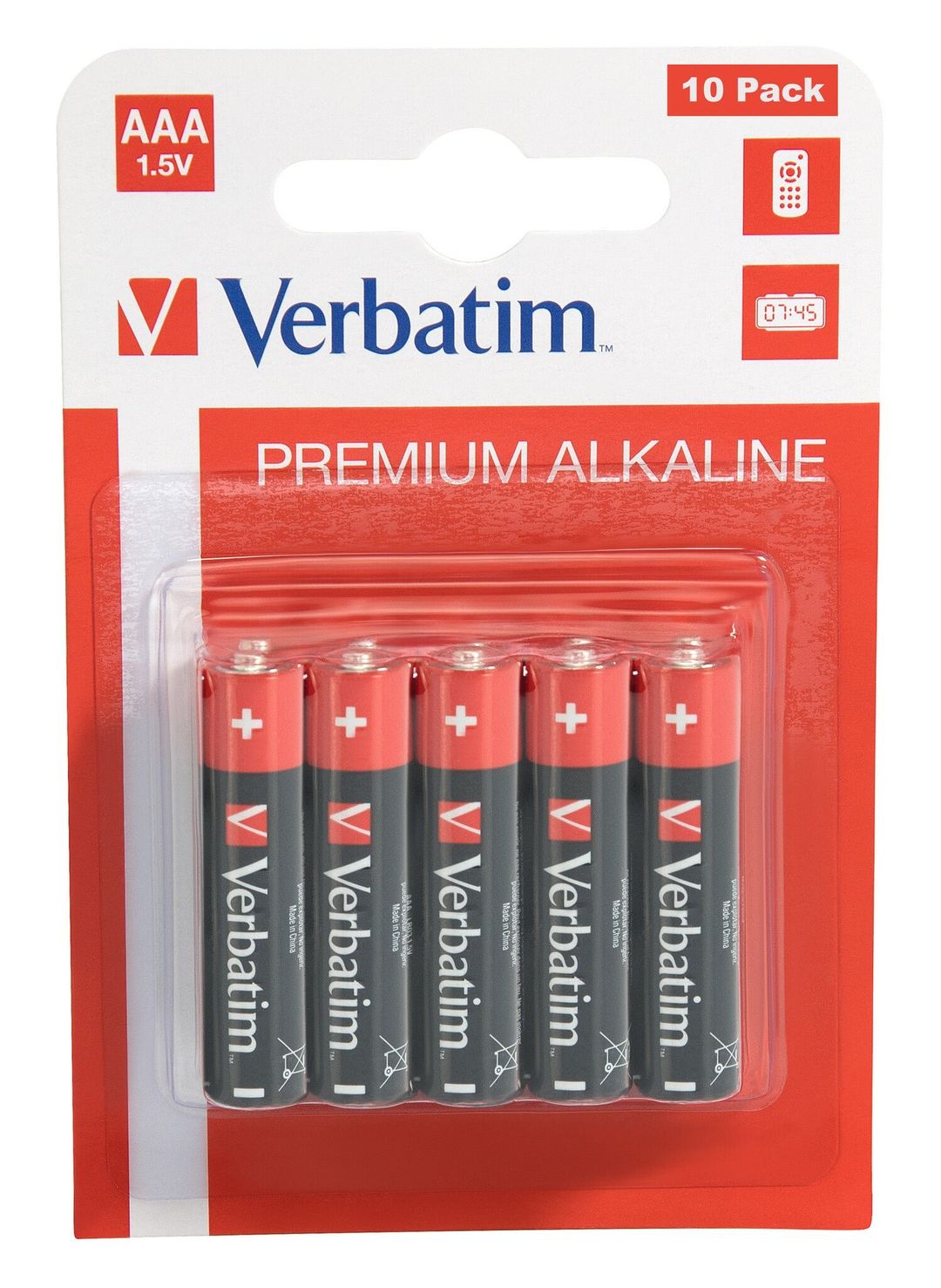 Verbatim AAA Alkaline Batteries - Image 1