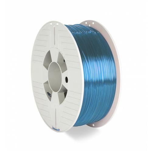 Verbatim 55056 3D printing material Polyethylene Terephthalate Glycol (PETG) Blue, Transparent 1 kg - Image 1
