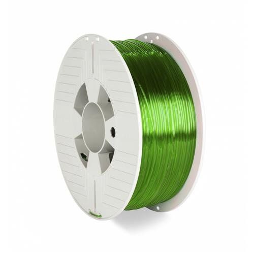 Verbatim 55057 3D printing material Polyethylene Terephthalate Glycol (PETG) Green, Transparent 1 kg - Image 1