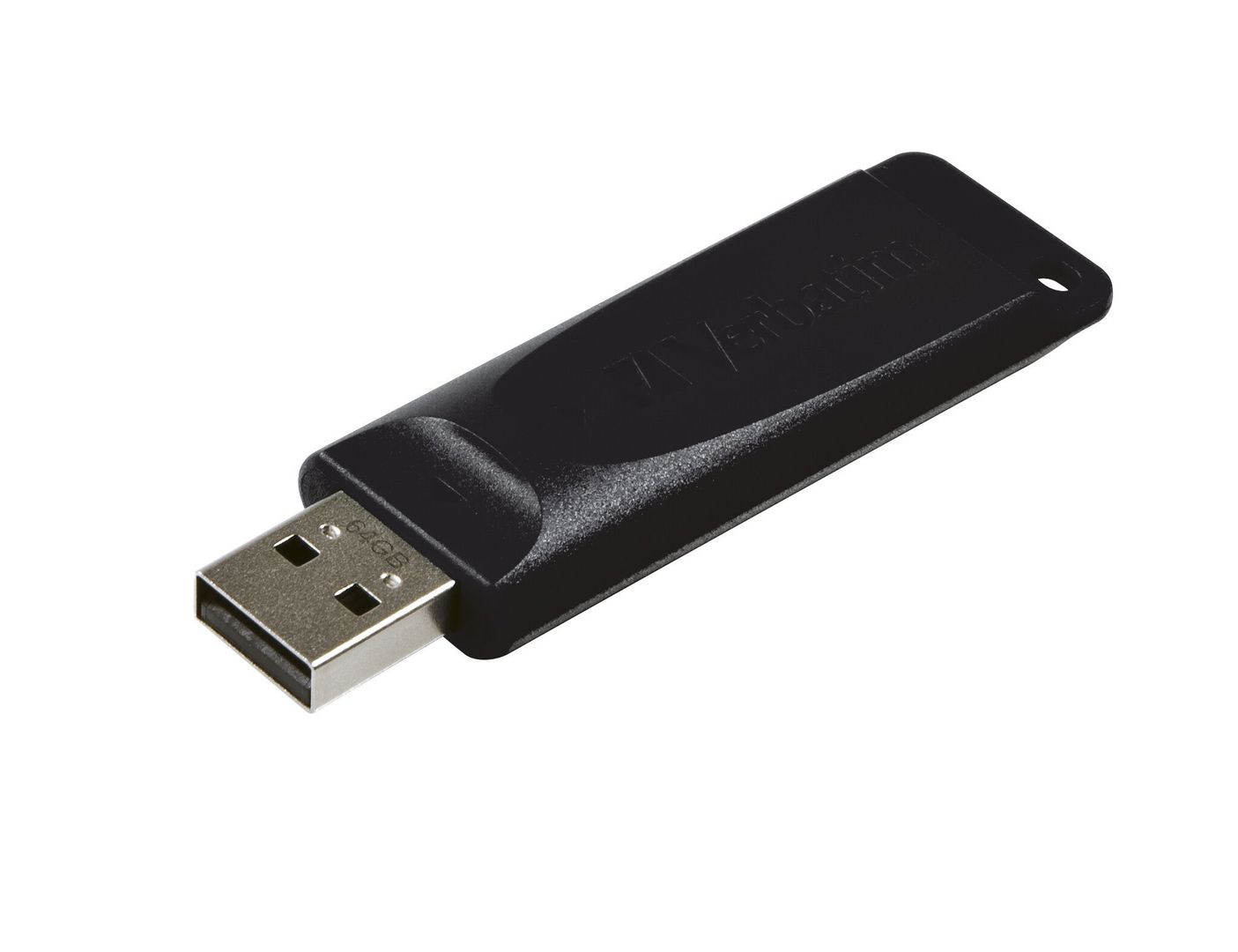 Verbatim Slider - USB Drive 64 GB - Black - Image 1