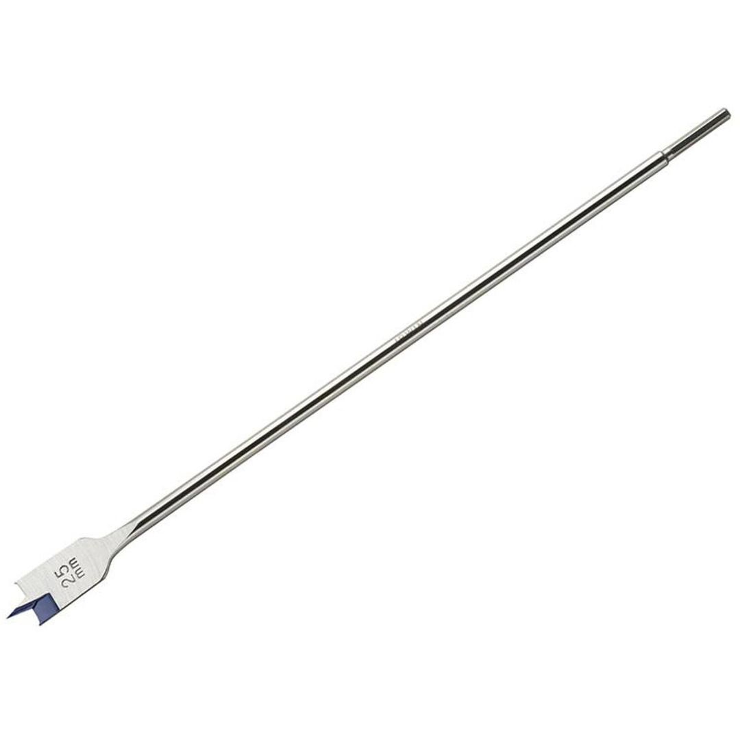 IRWIN Blue Groove 4X Long Flat Bit 10mm X 400mm - Black - Image 1
