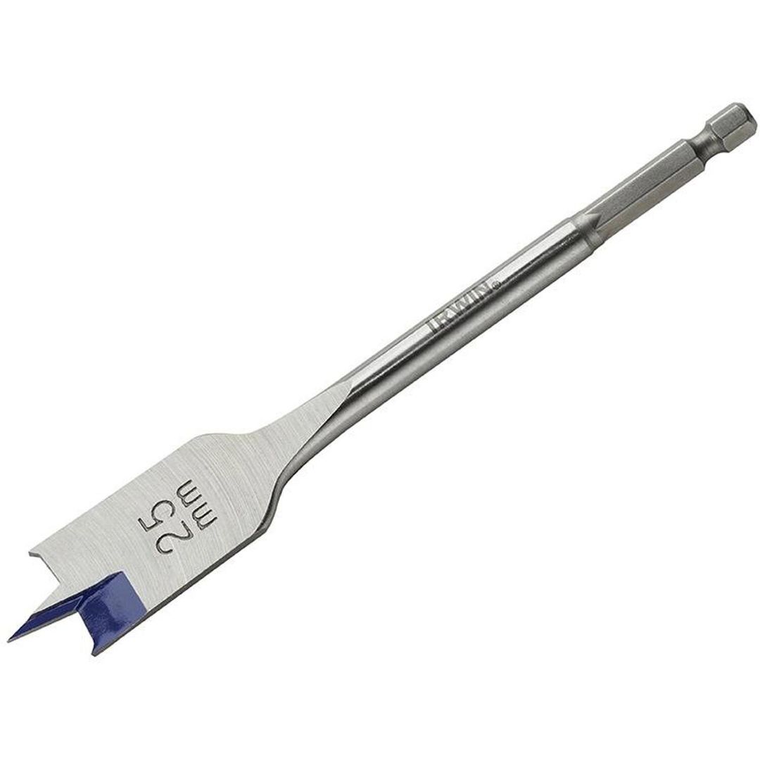 IRWIN Blue Groove 4X Flat Bit 32mm X 152mm - Black - Image 1