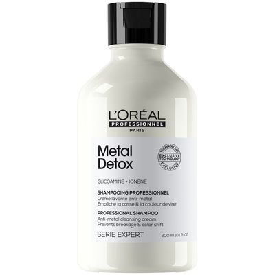L'Oréal Professionnel Metal Detox Sulphate Free Shampoo 300ml for breakage & colour protection against hard water