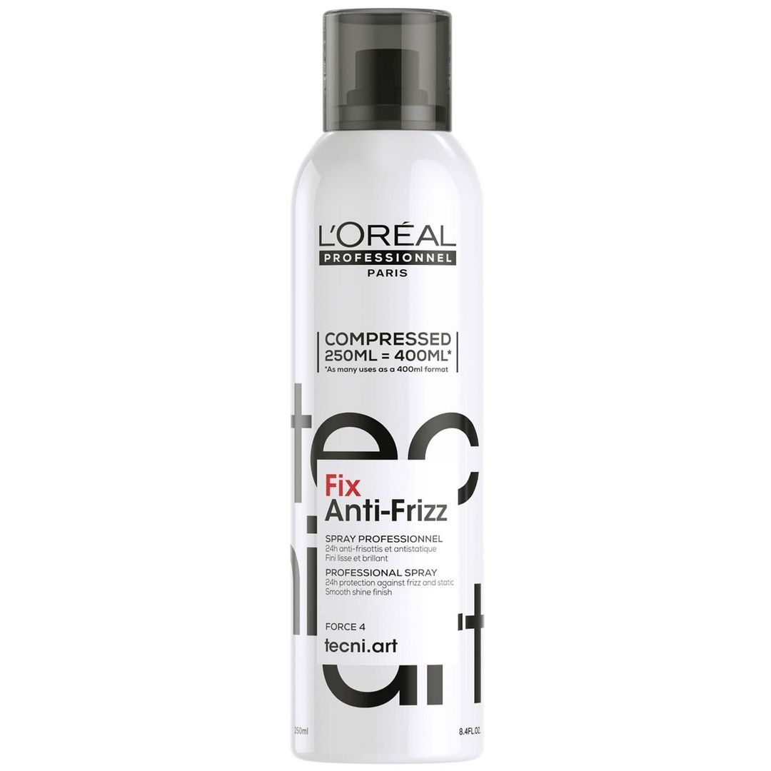 L'Oréal Professionnel Tecni.ART Fix Anti-Frizz Hairspray for Controlling Frizz 250ml - Image 1