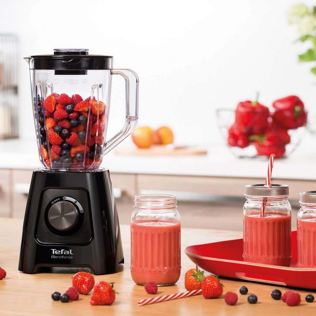 TEFAL Blend Force BL420840 Blender - Black, Black - Image 1