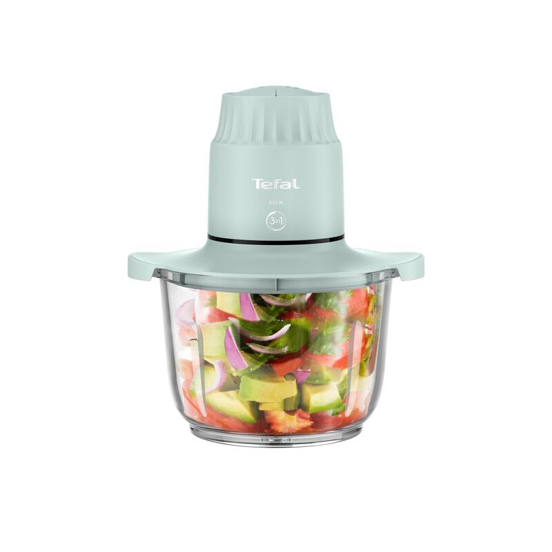 TEFAL Choppeo MB603165 XXL Food Chopper - Eucalyptus, Green - Image 1