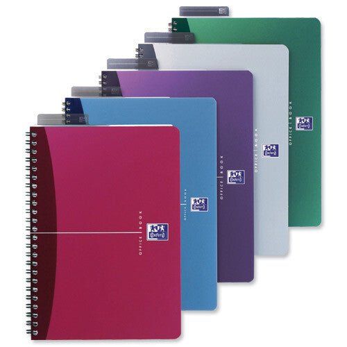 Elba Oxford writing notebook A5 90 sheets Multicolour - Image 1