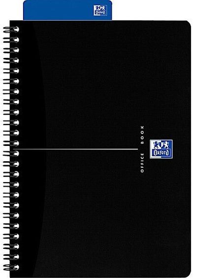 Elba 100102931 writing notebook A4 90 sheets Black