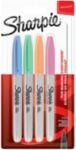 Pack of Four Sharpie Permanent Fine Point Markers Pastel