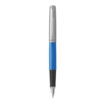 Parker 2096858 fountain pen Blue, Stainless steel 1 pc(s)