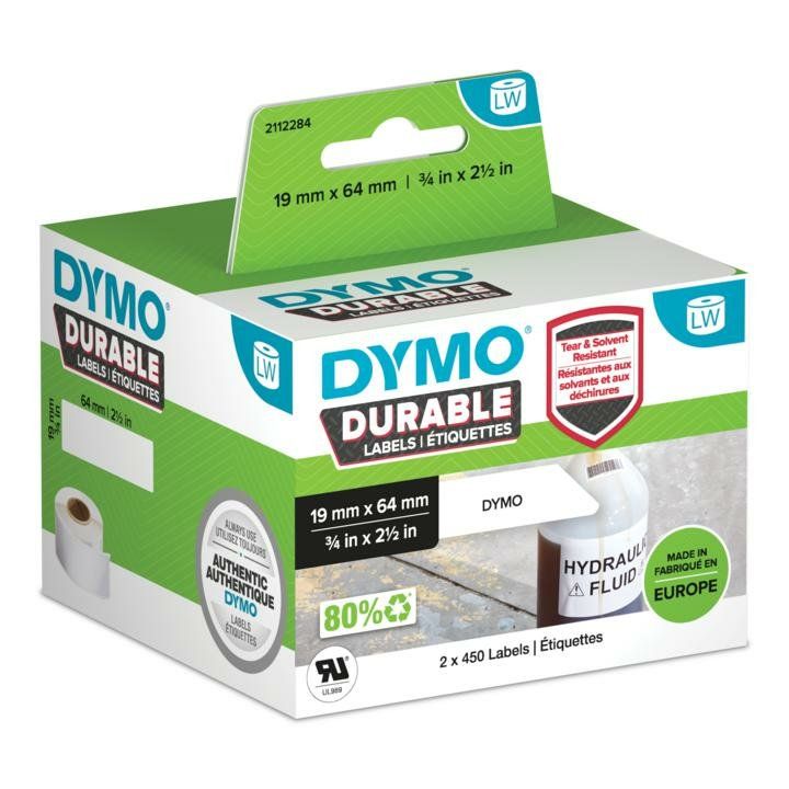 DYMO LabelWriter™ Durable Labels - 19 x 64mm - Image 1
