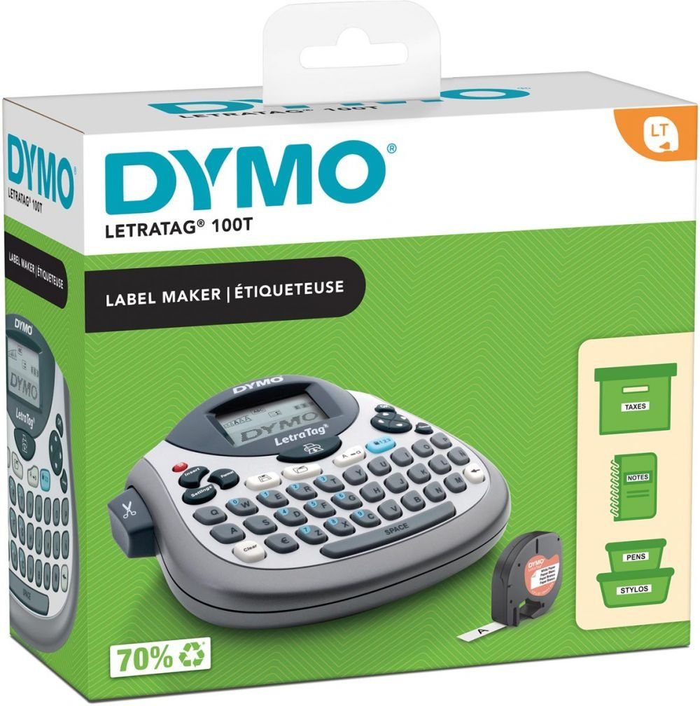 DYMO LETRATAG LT 100T LABEL - Image 1